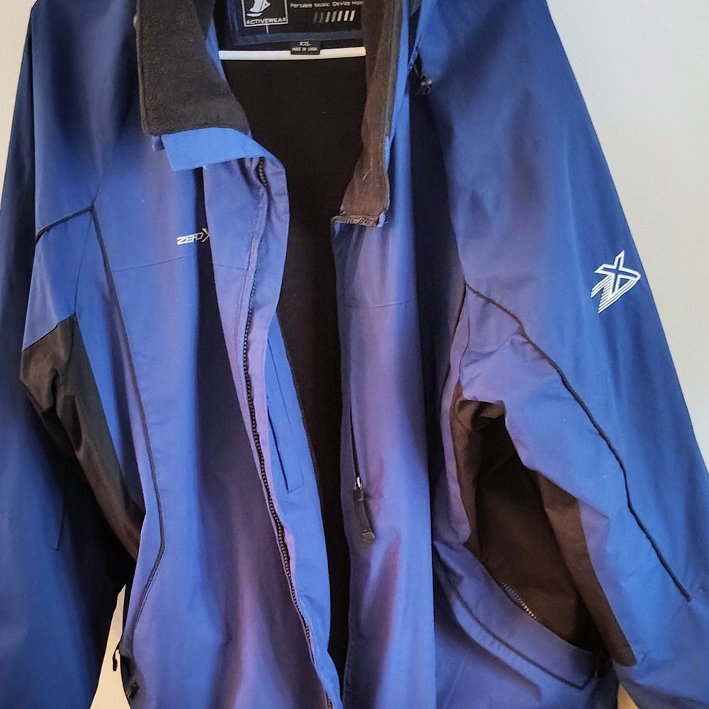 ZeroXpor Blue Men's Ski Jacket